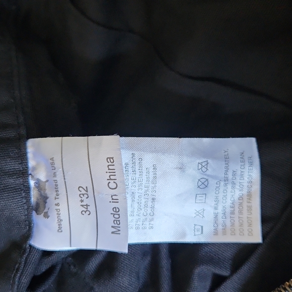 Men's TACTICLE PANTS size 34/32 BRAND NEW NEVER WORN straight leg - Picture 4 of 11